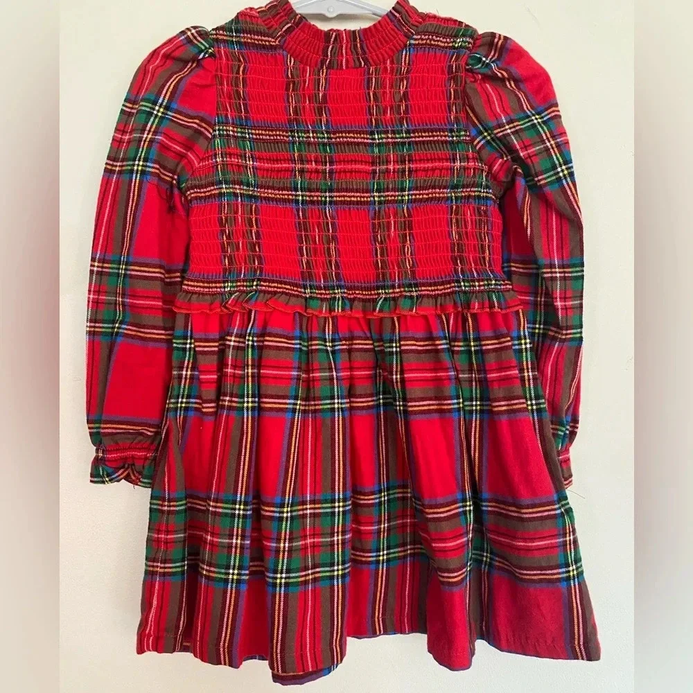 Wonder Nation Smocked Holiday Dress